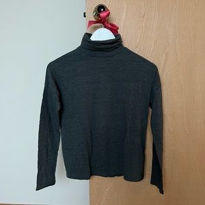 Madewell Mock Neck in Green